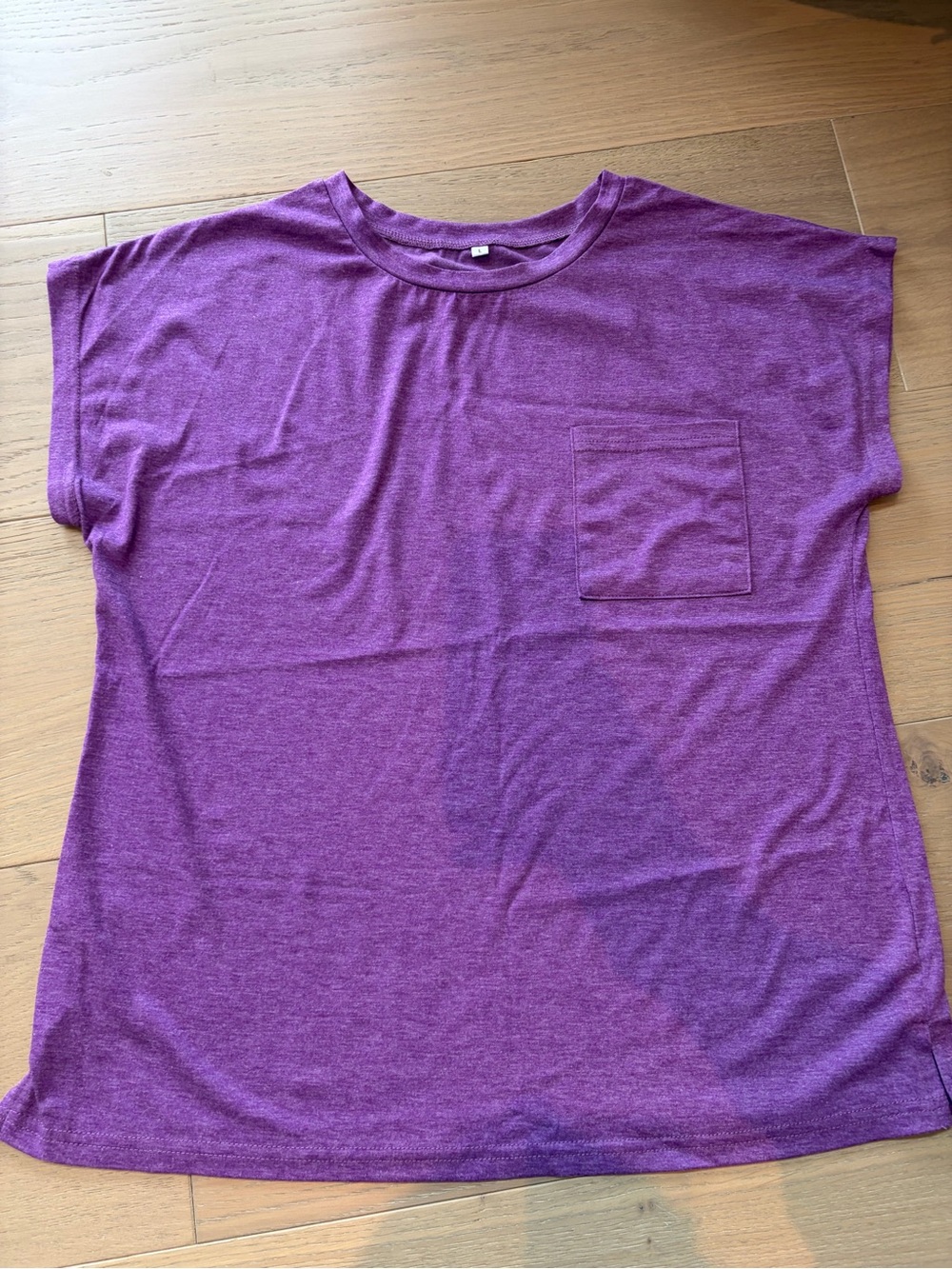 Women’s Purple Pocket Tee